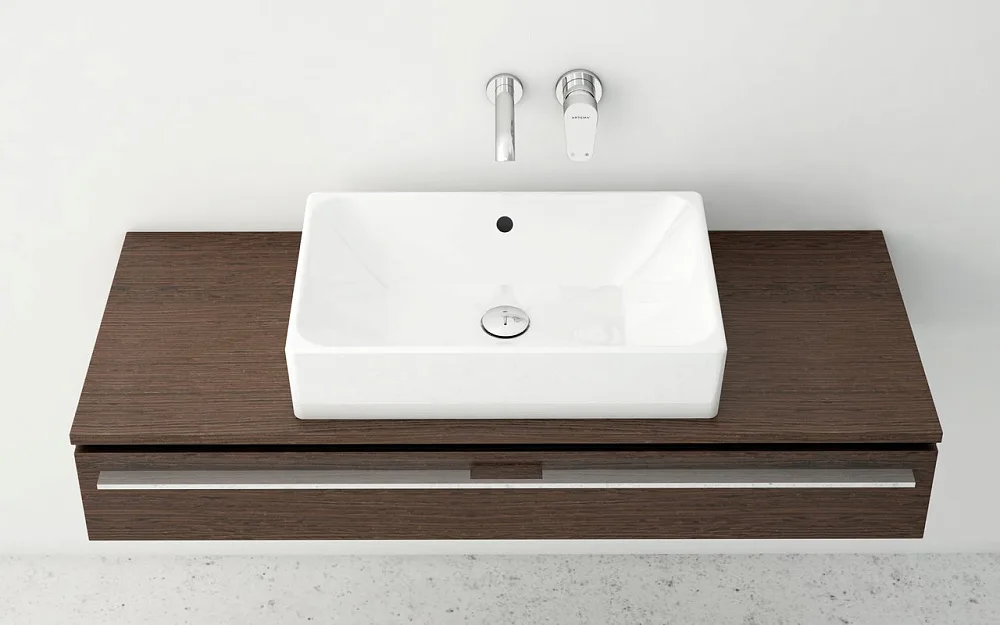 Накладная раковина VitrA Nuo 7436B003-0012 50 см Sancos — официальный сайт