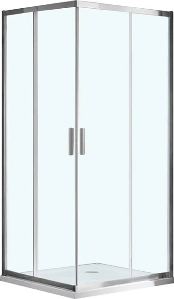 Душевой уголок Vincea Garda VSS-1G800CL 80x80, профиль хром, стекло прозрачное
