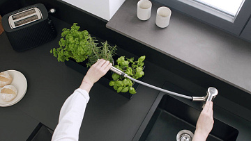 Смеситель для кухни Hansgrohe Zesis M33 74803000 механизм sBox lite, хром