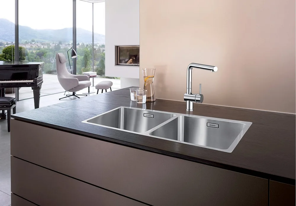 Мойка кухонная Blanco Andano 400/400-IF Sancos — официальный сайт
