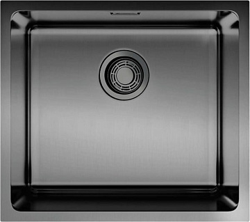 Мойка кухонная Omoikiri TADZAVA 49-U GM вороненая сталь