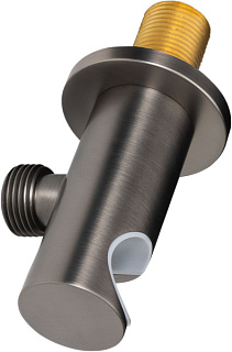 Шланговое подключение Allen Brau Priority 5.31015-MG, с держателем для душа, графит браш