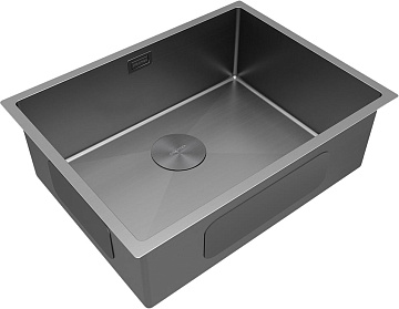 Мойка кухонная Paulmark Next PM215844-MG серый матовый