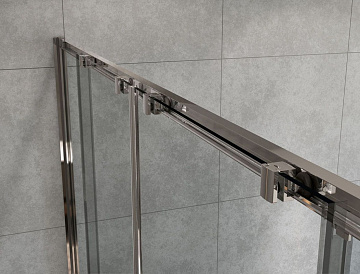 Душевая дверь Vincea Garda VDS-1G2170CLG, 1700, брашированное золото, стекло прозрачное
