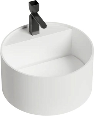 Накладная раковина Salini Armonia Round Top 02 130422TM белый