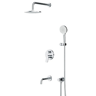 Душевой комплект AM.PM X-Joy FB85A3RH30 С ВНУТРЕННЕЙ ЧАСТЬЮ, хром