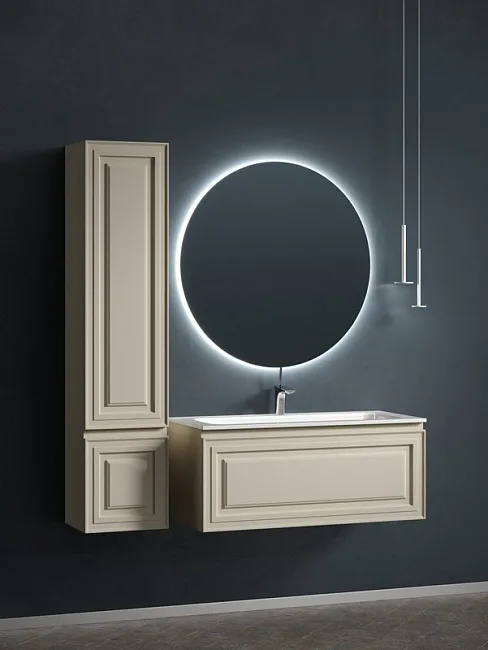 Тумба под раковину Sancos Very 100 подвесная Beige soft (капучино), VR100CE Sancos — Оригинал