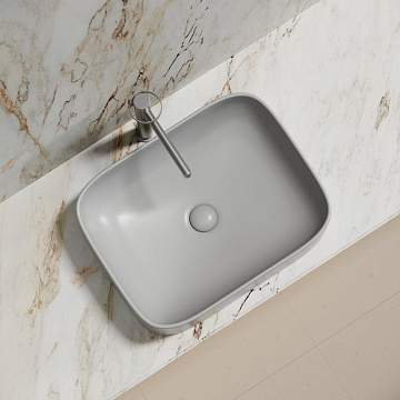 Накладная раковина Ceramicanova Element CN6052MSG серая матовая