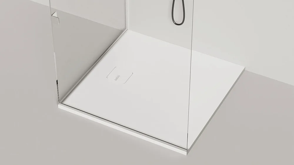 Поддон для душа Salini Oasi 100x100 см, S-Stone, матовый Sancos — официальный сайт