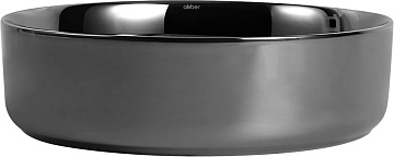 Накладная раковина Abber Bequem AC2109GS серебро