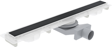 Душевой трап (лоток) Plumberia Selection PSM Modular 60 см, черный матовый