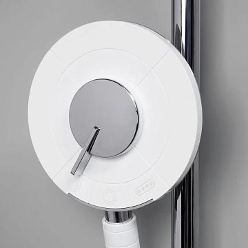 Душевая стойка Wasserkraft Mindel 8500 A185.067.059.WM, белая