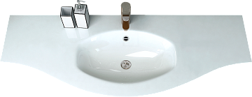 Мебельная раковина Cezares 50155 Bianco138 см