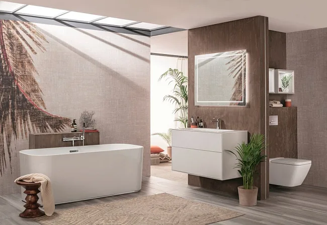 Чаша для унитаза подвесного Villeroy & Boch Finion 4664R0R1 alpin, ceramicplus Sancos — Оригинал