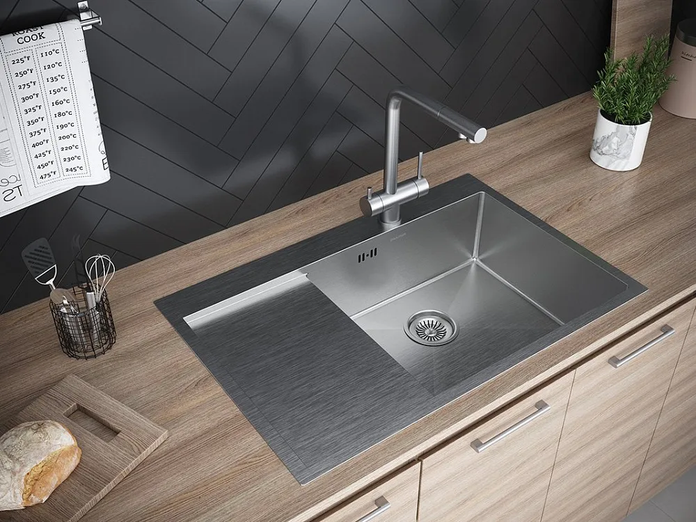 Смеситель для кухни Paulmark Skalen Sk213020-SS Sancos — официальный сайт