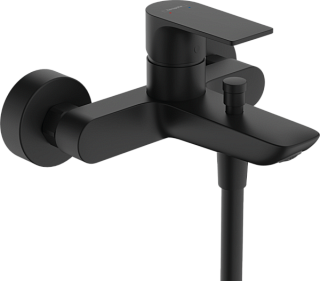 Смеситель для ванны с душем Hansgrohe Rebris E 72450670, черный матовый