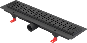Душевой трап (лоток) MCH Chudej Medium CH550MC, 55 см, матовый черный