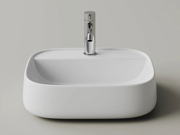 Подвесная раковина для ванной комнаты Ceramicanova Fonte CN5051, белый