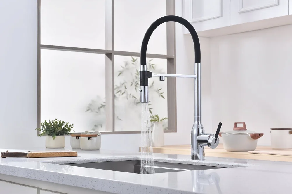 Смеситель для кухни Paulmark Magneto One Ma213188-CR хром Sancos — официальный сайт