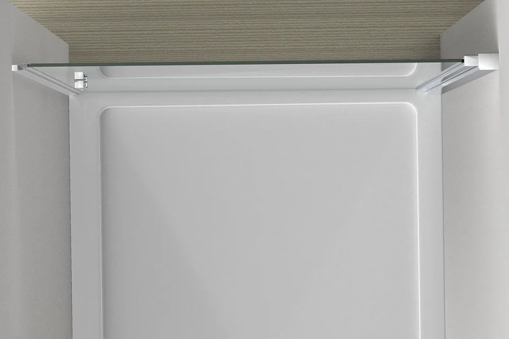 Душевая дверь в нишу Vincea Alpha VDP-3AL950MT 95 см, стекло текстурное, хром Sancos — официальный сайт