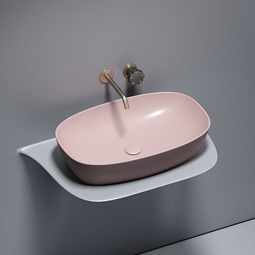 Накладная раковина Ceramicanova Element CN6049MP розовая матовая