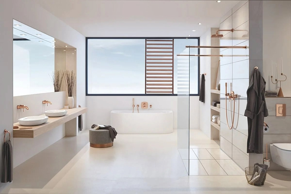 Излив Grohe Grandera 13341DA0, для ванны, теплый закат