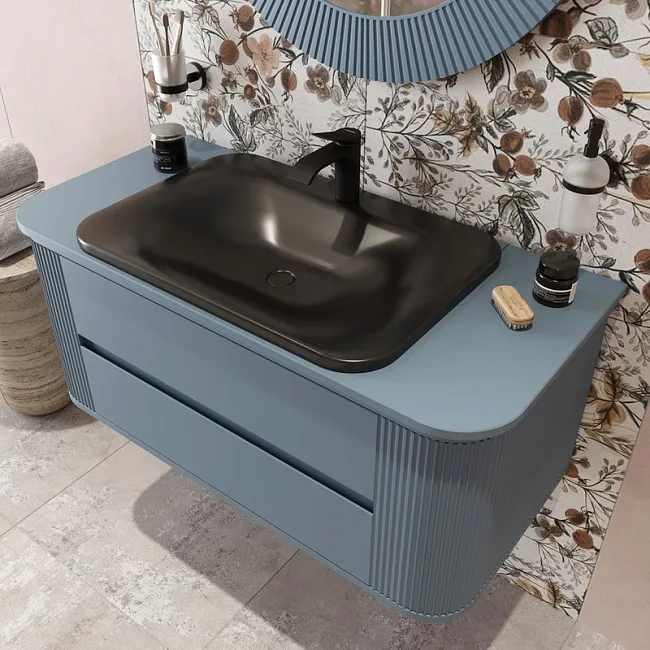 Смеситель для раковины Hansgrohe Vivenis 80 75012670 матовый черный Sancos — Оригинал