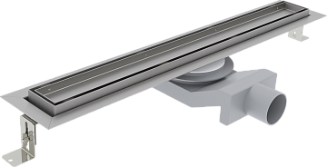 Душевой трап (лоток) Plumberia Selection PST In-Tile 100 см, нержавеющая сталь матовая