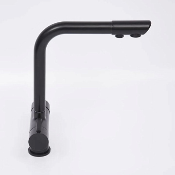 Смеситель для кухни Wasserkraft A8367 черный матовый
