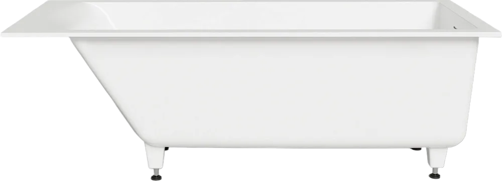 Ванна из искусственного камня Salini Cascata Kit S-Sense 170x75 см, встраиваемая, матовая белая, на  Sancos — официальный сайт