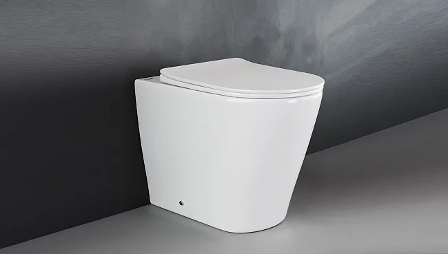 Унитаз приставной напольный Ceramicanova Highlight Rimless CN1812 Sancos — Оригинал