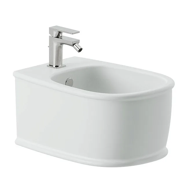 Биде подвесное ArtCeram Atelier ATB001 01 00, белый глянцевый Sancos — Оригинал