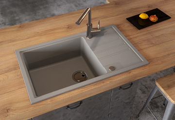 Мойка кухонная Alveus Intermezzo Granital 130 concrete