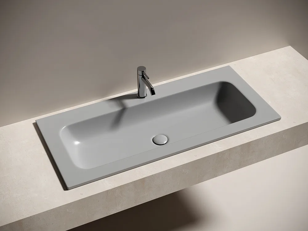 Мебельная раковина Ceramicanova Grace CN7013MH антрацит матовый Sancos — официальный сайт
