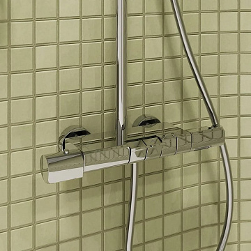 Душевая стойка IDDIS SpaHome SPHSBTKi06, хром глянцевый