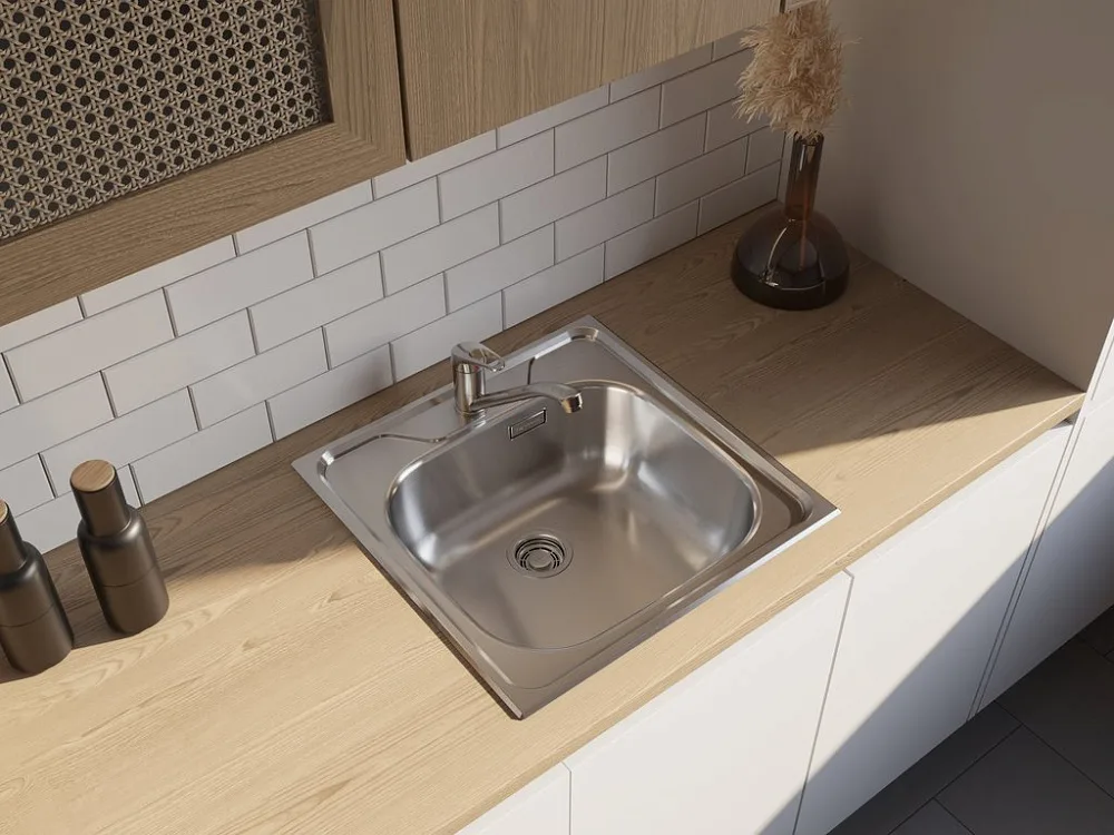 Мойка кухонная Omoikiri Saru 48-IN Sancos — официальный сайт