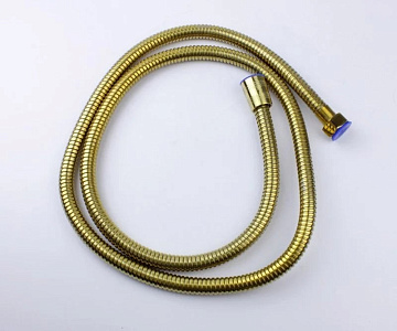 Душевая стойка Bronze de Luxe Element EL77/1GB, матовое золото, черная