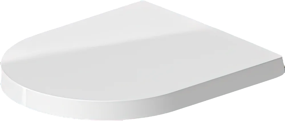 Крышка-сиденье Duravit ME by Starck 0020190000 с микролифтом, петли хром Sancos — официальный сайт