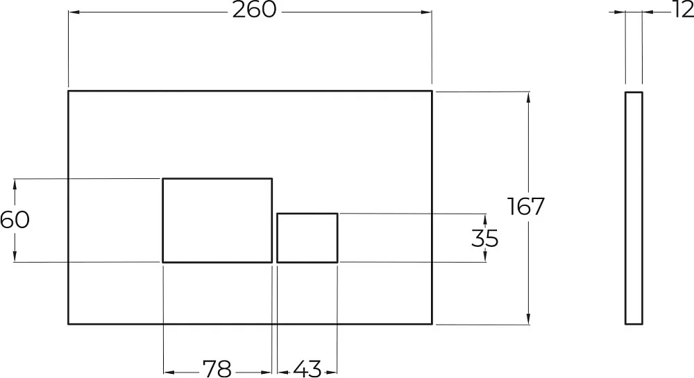 Инсталляция BelBagno BB026 + Кнопка BB071CR хром Sancos — официальный сайт