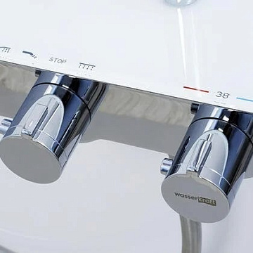 Душевая стойка Wasserkraft Thermo A11301, хром