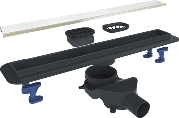 Душевой трап (лоток) BelBagno Luce BB-LD-LUCE-80-BIANCO 75 см, матовый белый