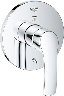 Переключатель потоков Grohe Eurosmart 19970002, хром