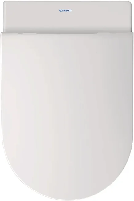 Крышка-сиденье Duravit White Tulip 0027090000 с микролифтом, петли хром Sancos — Оригинал
