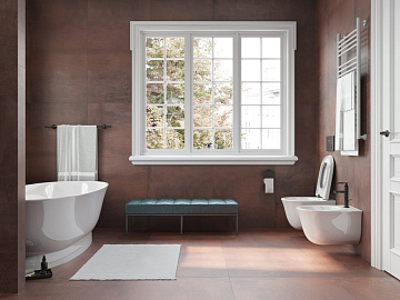 Ванна из искусственного камня Laufen The New Classic 2.2085.2.000.000.1 190x90 см, отдельностоящая, 