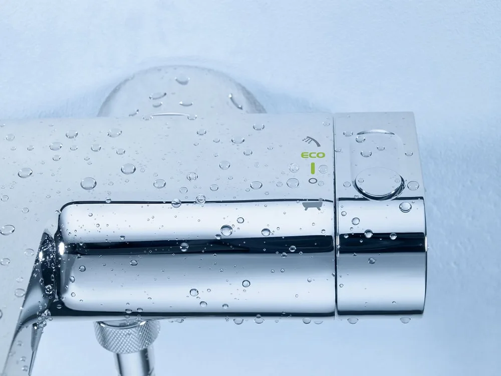 Термостатический смеситель Grohe Grohtherm 2000 New 34174001, для ванны с душем Sancos — официальный сайт