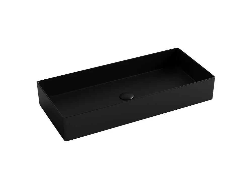 Накладная раковина Ceramicanova Element CN6072MB черная матовая Sancos — официальный сайт