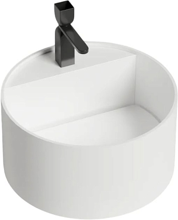Накладная раковина Salini Armonia Round Top 02 130422TM белый
