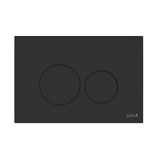 Кнопка смыва VitrA Origin 740-2411, матовая черная