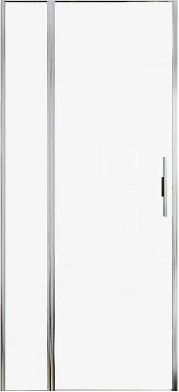 Душевая дверь в нишу Allen Brau Priority 3.31025.00 90 см, профиль хром, стекло прозрачное Optiwhite