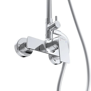 Душевая стойка BelBagno Due DOCM-CRM, хром